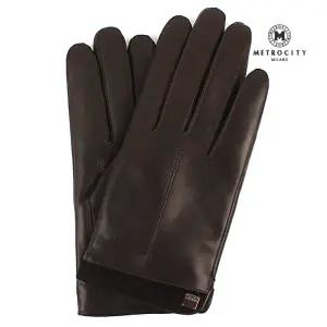 [롯데백화점]메트로시티 스웨이드포인트 여성 가죽장갑 MGLE-L713