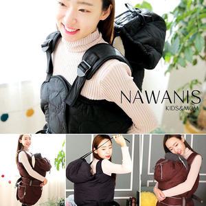 나와니스 겨울 패딩포대기/ 망토겸용 겨울포대기. 기모원단 워머 보온포대기. 유모차덮개 이불 망토 처네