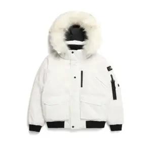 [롯데백화점]내셔널지오그래픽 여성 타루카 퍼 트리밍 후디 다운 점퍼