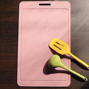 헤스타 국산 100% 실리콘도마 대형 핑크 캠핑 소풍 주방 업소 식세기가능 칼집안나는