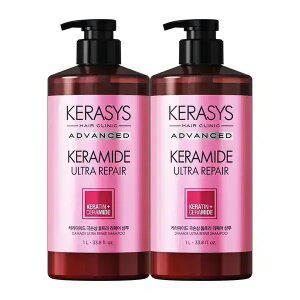 케라마이드 극손상 울트라 리페어 샴푸, 1L, 2개