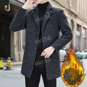남성 모직 정장 자켓 숏코트 점퍼 반코트 겨울 해외직구 도착
