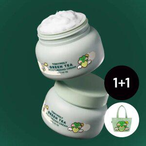 (2개) [미니니 에디션] 그린티 수분 크림 100ml(+미니니 에코백)