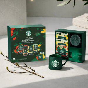 [무배+5만원이상 랜덤굿즈] 스타벅스 카페모먼트 설 선물세트 (JAR+30T+그린머그) *쇼