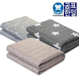 (물세탁가능)곰표한일 탄소 무자계 전기요 전기매트 워셔블 장판 온열 1인용 2인용
