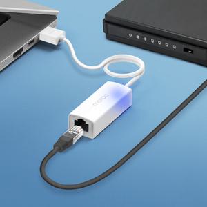 모락 프로토 USB A타입 100Mbps 이더넷 유선 랜카드 허브 MR-HUB100A