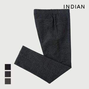 [INDIAN] 몰스킨 슬림 밴딩 바지_MITDL3F9101