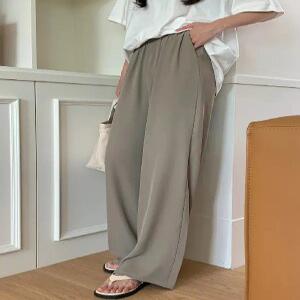 소프팅 스판 와이드 밴딩 슬랙스 (3color)