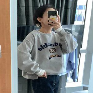 러블 양기모 라운드넥 맨투맨 (3color)