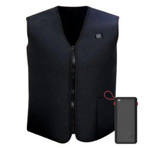 지와이 USB 발열조끼 충전식베터리 세트 M L XL 2XL 3XL 4XL 핫조끼 보온웨어 따뜻한