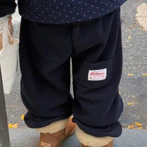 베베 포켓 플리스 조거팬츠 (2color)