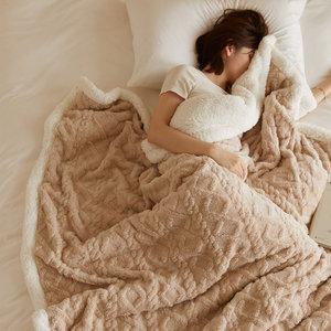 소프트 에스닉 양털 담요 CN 블랭킷 이불 쇼파 무릎 캠핑 차박 겨울