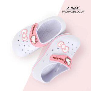 [PWX]프로월드컵키즈 헬로키티 핑벨EVA 논슬립실내화(WT)