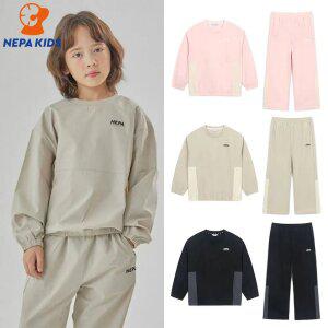 NEPA KIDS 네파키즈 하비스트 우븐 트레이닝 세트 KKE5951