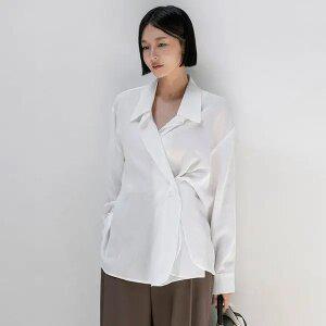 (뮬랑) M. 루즈 텐셀 투웨이 셔츠 (2col)[셔츠D0630R02]