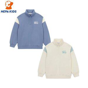 NEPA KIDS 네파키즈 공용 기모 스노우렛 반집 맨투맨 KKF5306