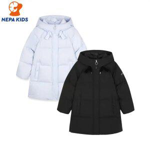 NEPA KIDS 네파키즈 걸스 리본 롱덕다운 자켓 KL82008