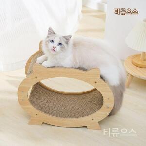 고양이 스크래처 터널형 숨숨집 동굴형 냥이 장난감 놀이공간 사각 하우스 티류으스