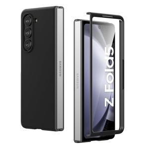 솔리스팅 갤럭시 Z폴드5 4 3 블랙 슬림 하드 럭시드 케이스