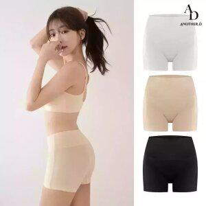 [2개 세트] 심리스 하이웨스트 사각 팬티 노라인 무봉제 여성 속옷 3컬러