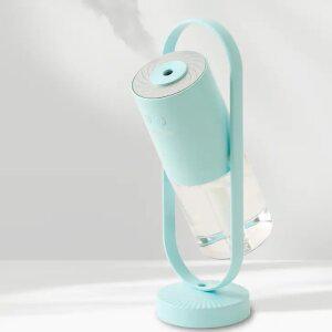 사무실 책상 침실 탁상용 홀로그램 LED 저소음 초음파 무드등 USB 미니 가습기