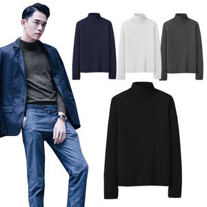 알베테 면소재 반목티셔츠 가을겨울이너 신축성 좋아요