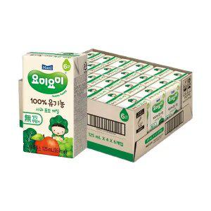 [매일유업] 요미요미주스 사과포도케일 125ml, 24입, 1개