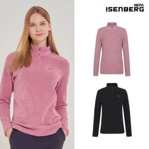 [네파이젠벅] 양면 플리스 반집업 여성 2컬러 택1