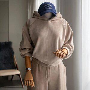 (안나앤모드) A. 히팅 벨루아 밍크 후드 세트[세트EAT59]