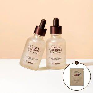 [스킨푸드][쿠폰가22,600원][1+1]캐롯 카로틴 모이스트 이펙터 52ml + (증정) 캐롯패드