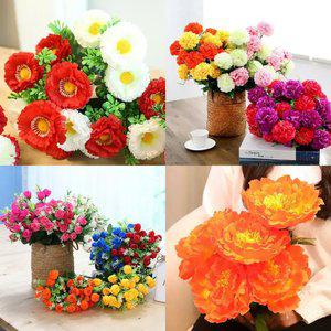 고급 인테리어조화 성묘 산소 납골당 조화 소품 꽃다발