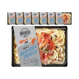 아워홈 온더고 베이컨 양송이 크림파스타 300g, 8개