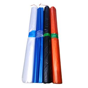 두꺼운비닐봉투100장쓰레기재활용분리수거평판손잡이야채주방김장이불대형대용량파랑검