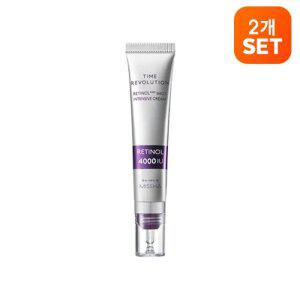 [2개][미샤] 타임 레볼루션 레티놀 4000샷 집중 크림 25ml
