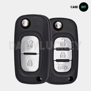 [르노삼성] SM3 뉴SM3 폴딩키 차키 리모컨 케이스 교체용 2버튼 3버튼