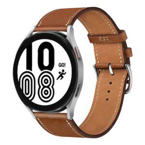 갤럭시워치 싱글 레더 스트랩 7 6 5 4 3 클래식 프로 액티브2 호환 시계줄 밴드 20mm