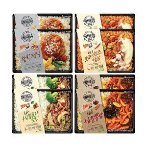 온더고 스테디혼합8(함박2,통모짜치즈2,우삼겹불고기2,볶음짬뽕밥2)