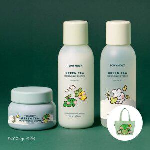 [미니니 에디션] 그린티 수분 크림+토너or로션(100ml+200ml)(+미니니 에코백)