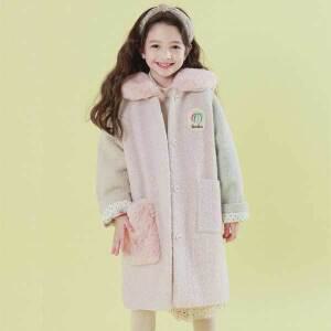 [아이러브제이] N. 라퀼라 퍼카라 방모 코트 JUWOU01