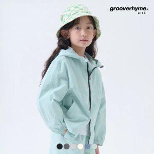 [그루브라임키즈]유니) N100 나일론타슬란 후드 바람막이 점퍼 (LIARCUV781P)