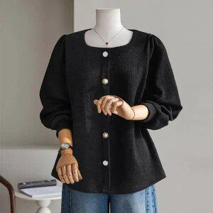 (안나앤플러스) A. 레제 골지 블라우스티[티셔츠D1118H02] 빅사이즈