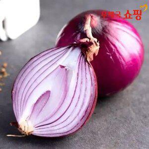 [우체국쇼핑] 자색보석 자색양파 황토밭 무안 산지 3kg 5kg (중대혼합)