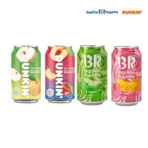 던킨 제로 스파클링 탄산음료 350ml 24개