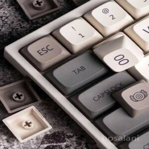 독거미 키보드 키캡 한글 각인 아우라 f87 f99 경해축 그레이