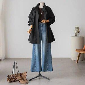 (안나앤플러스) A. 지엘 하프 트렌치 자켓[자켓D0819I02] 빅사이즈