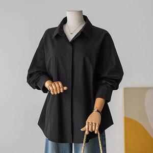 (안나앤플러스) A. 코멜 스모크 셔츠[셔츠D0903H04] 빅사이즈