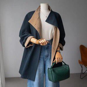 (안나앤플러스) A. 모디 코듀로이 트렌치[코트D0910N02] 빅사이즈