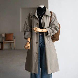 (안나앤플러스) A. 밀러 히든 2온스 트렌치[코트C0906P01] 빅사이즈