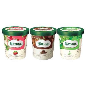 [슈팅냉동] 롯데웰푸드 나뚜루 스트로베리 파인트 474ml, 1개+초코 파인트 474ml, 1개