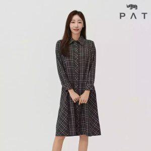 [PAT 여성] 풀오픈 체크 원피스_1J62801